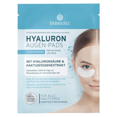 Dermasel Totes Meer Hyaluron Augen-Pads