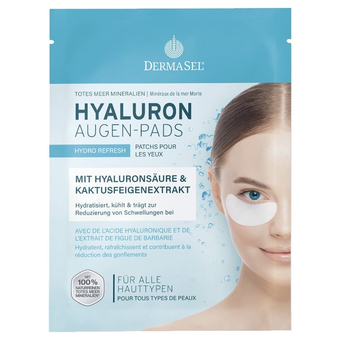 Dermasel Totes Meer Hyaluron Augen-Pads