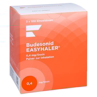 Budesonid Easyhaler 0,4 mg/Dosis