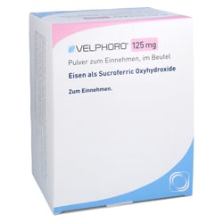 Velphoro 125 mg Pulver zum Einnehmen im Beutel