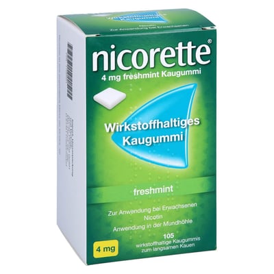 Nicorette 4 mg freshmint axicorp