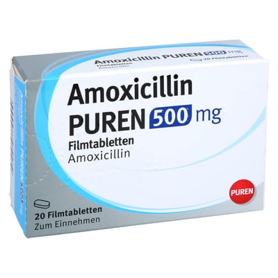 Amoxicillin PUREN 500 mg