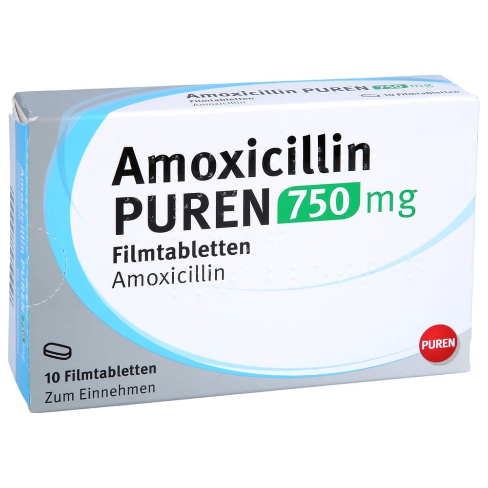 Amoxicillin PUREN 750 mg