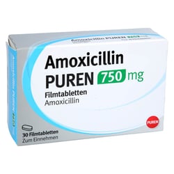 Amoxicillin PUREN 750 mg