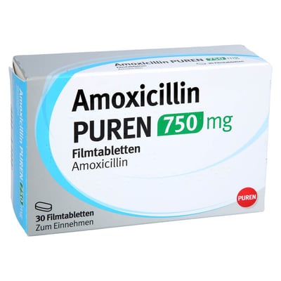 Amoxicillin PUREN 750 mg