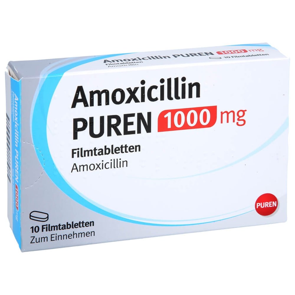 Amoxicillin PUREN 1000 mg