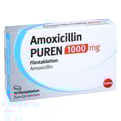Amoxicillin PUREN 1000 mg