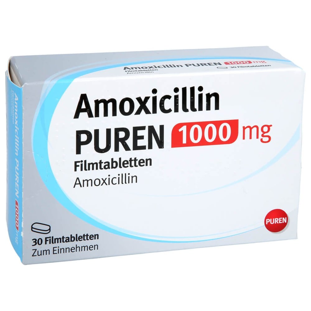 Amoxicillin PUREN 1000 mg