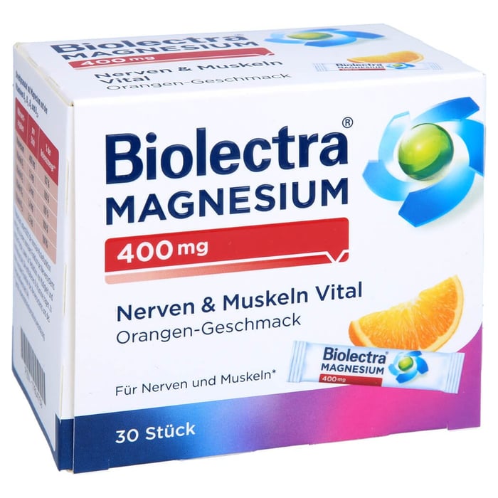 Biolectra MAGNESIUM 400mg Nerven & Muskeln Vital