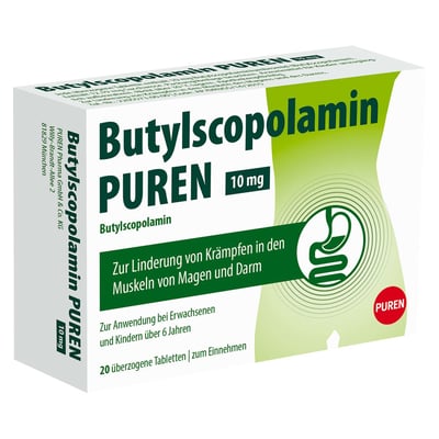 Butylscopolamin PUREN 10 mg