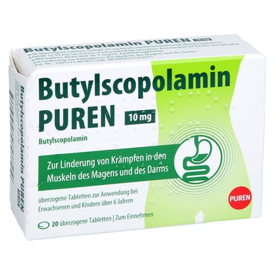 Butylscopolamin PUREN 10mg