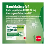Butylscopolamin PUREN 10 mg