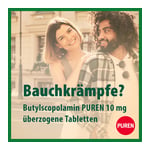 Butylscopolamin PUREN 10 mg