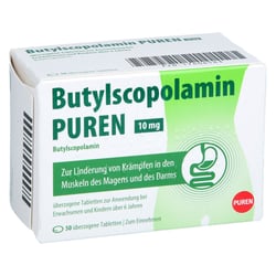 Butylscopolamin PUREN 10 mg