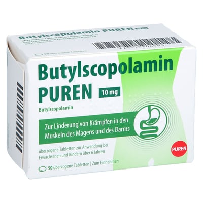 Butylscopolamin PUREN 10 mg