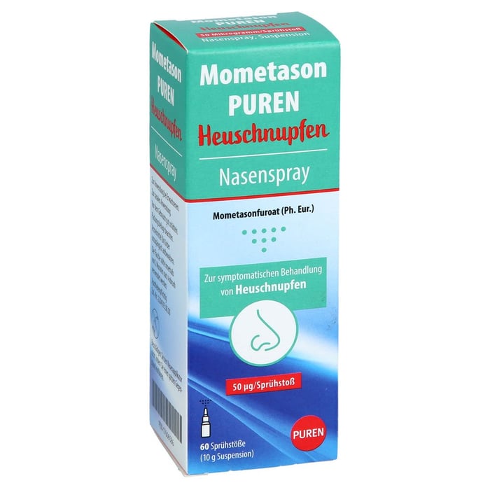 Mometason PUREN Heuschnupfen 50 Mikrogramm/Sprühstoß