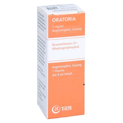 Oratoria 1 mg/ml Augentropfen Lösung unkonserviert