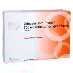 Lidocain Libra-Pharm 700 mg wirkstoffh. Pflaster