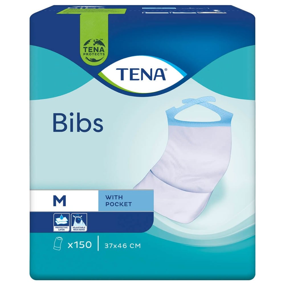 TENA Bibs Medium