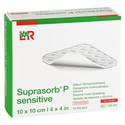 Suprasorb P sensitive PU-Schaumv.non-bor.10x10 cm