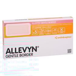 Allevyn Gentle Border 10x20 cm Schaumverb.