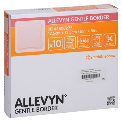 Allevyn Gentle Border 12,5x12,5 cm Schaumverband ACA Müller/ADAG Pharma Produktbild 1