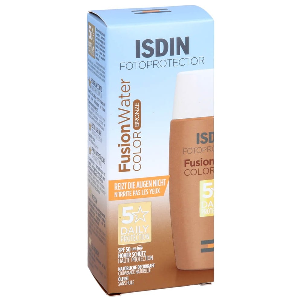Isdin Fotoprotector Fusion Water Col.bronze Lsf 50