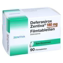 Deferasirox Zentiva 180 mg Filmtabletten