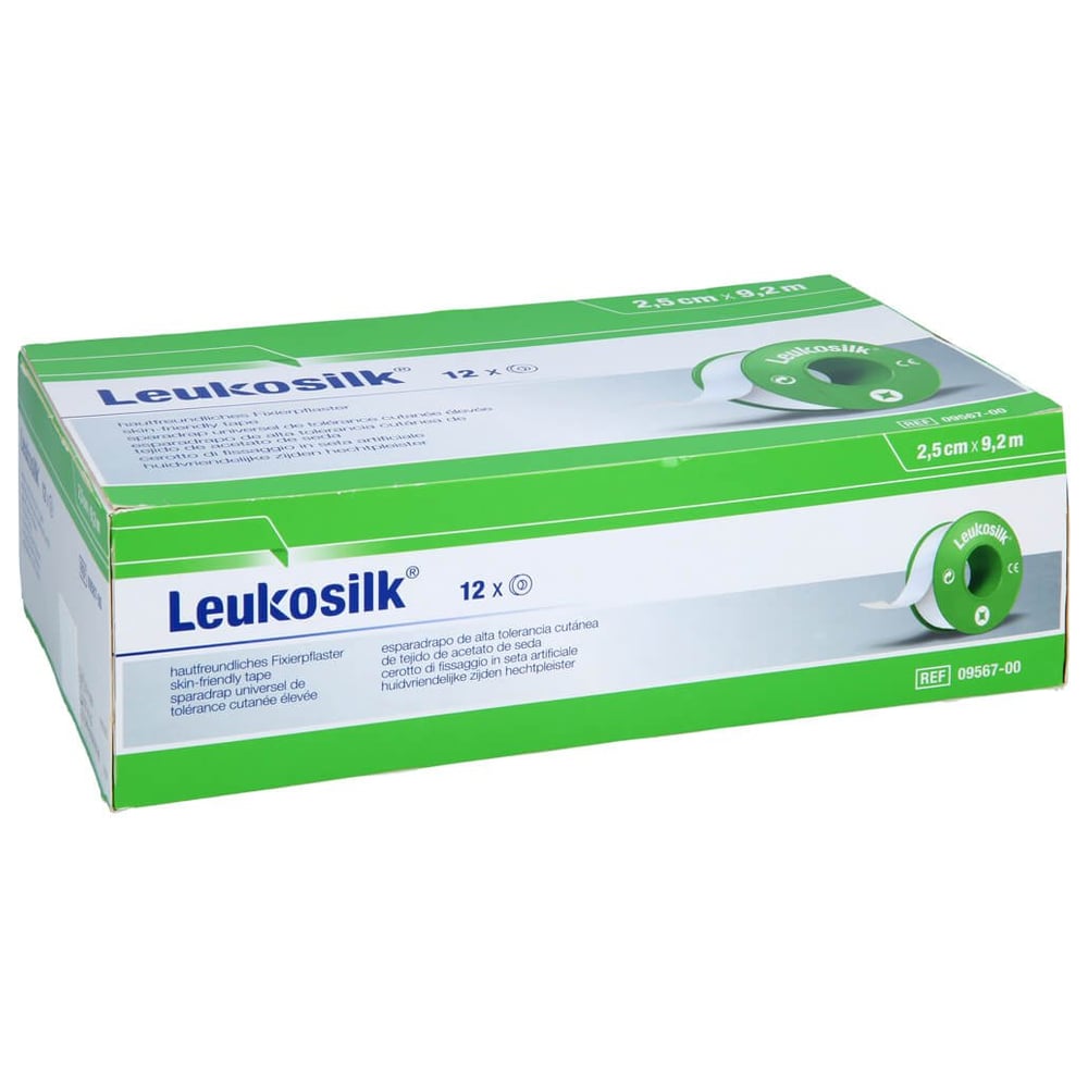 Leukosilk 2,5 cmx9,2 m