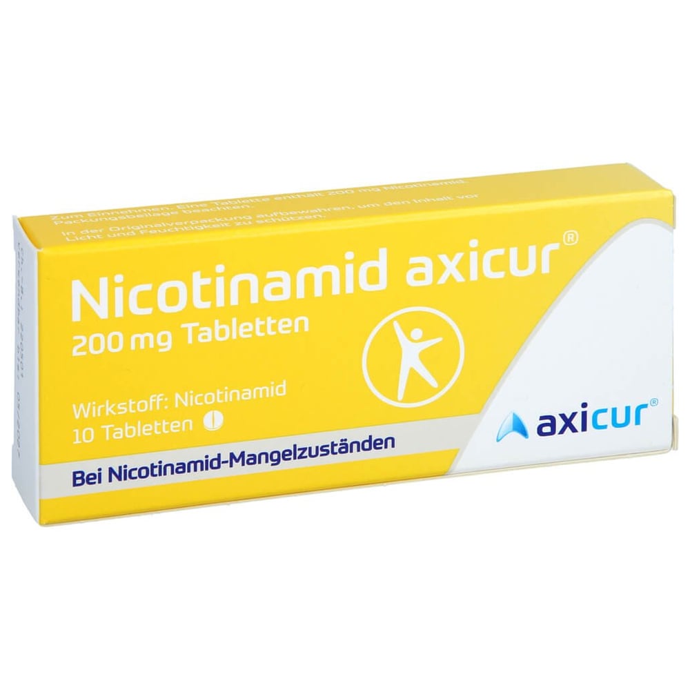 Nicotinamid axicur 200 mg Tabletten