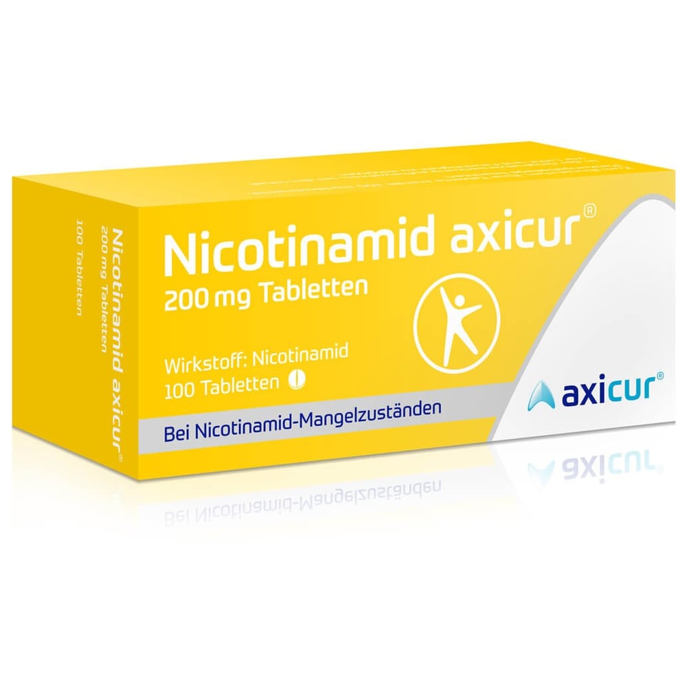 Nicotinamid axicur 200 mg Tabletten