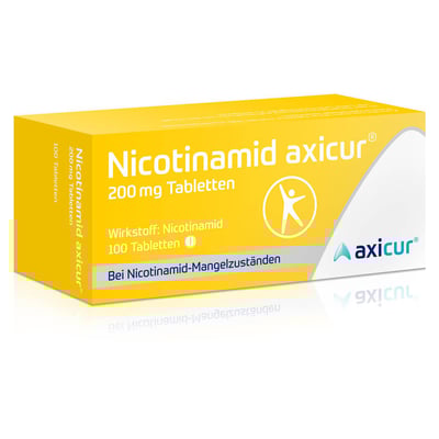 Nicotinamid axicur 200 mg Tabletten
