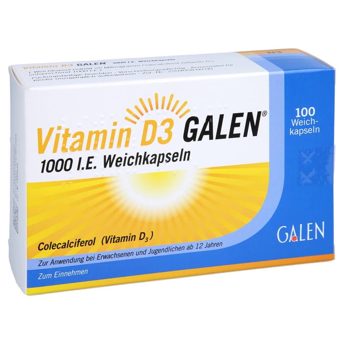 Vitamin D3 GALEN 1000 I.E.