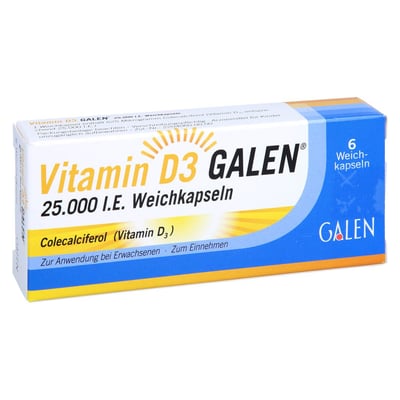 Vitamin D3 GALEN 25000 I.E.
