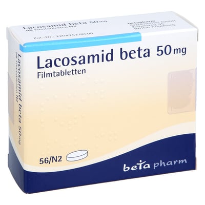 Lacosamid beta 50 mg
