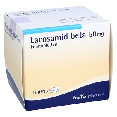 Lacosamid beta 50 mg