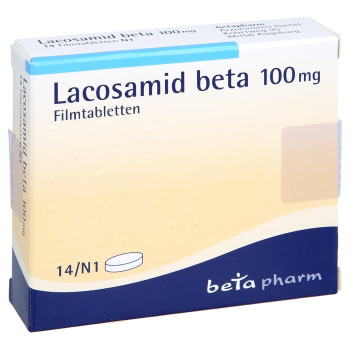 Lacosamid beta 100mg