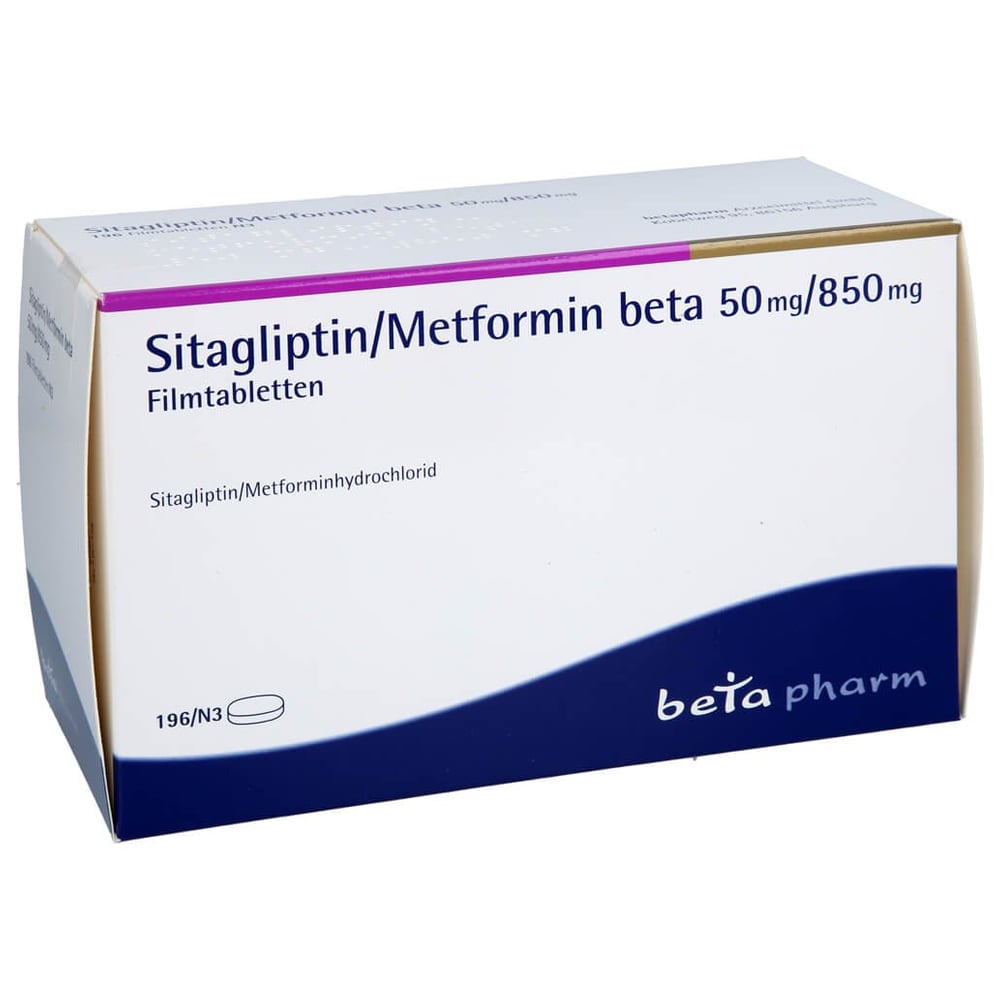 Sitagliptin/Metformin beta 50 mg/850 mg