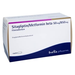 Sitagliptin/Metformin beta 50 mg/850 mg
