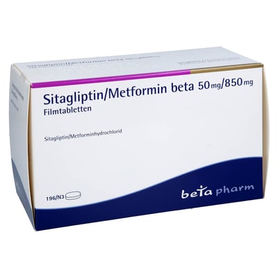 Sitagliptin/Metformin beta 50 mg/850 mg