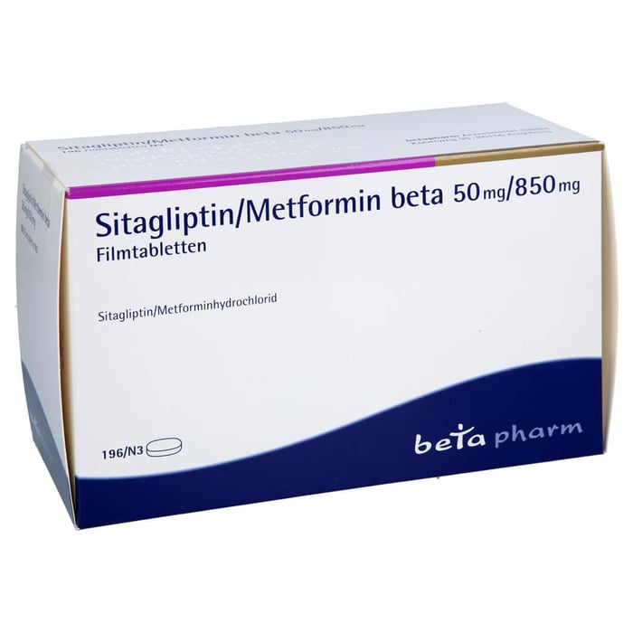 Sitagliptin/Metformin beta 50mg/850mg