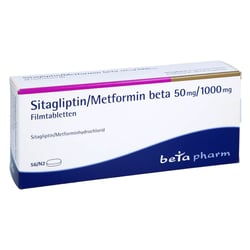 Sitagliptin/Metformin beta 50 mg/1000 mg