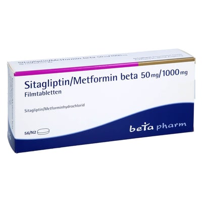 Sitagliptin/Metformin beta 50 mg/1000 mg