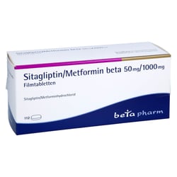 Sitagliptin/Metformin beta 50 mg/1000 mg