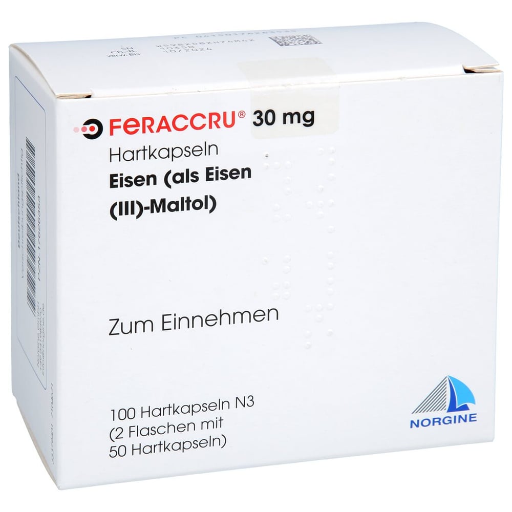 Feraccru 30 mg Hartkapseln