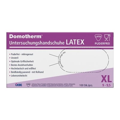 Domotherm Untersuchungshandschuhe Latex XL