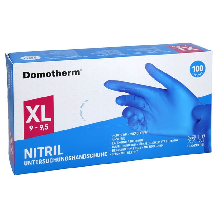 Domotherm Untersuchungshandschuhe Nitril XL
