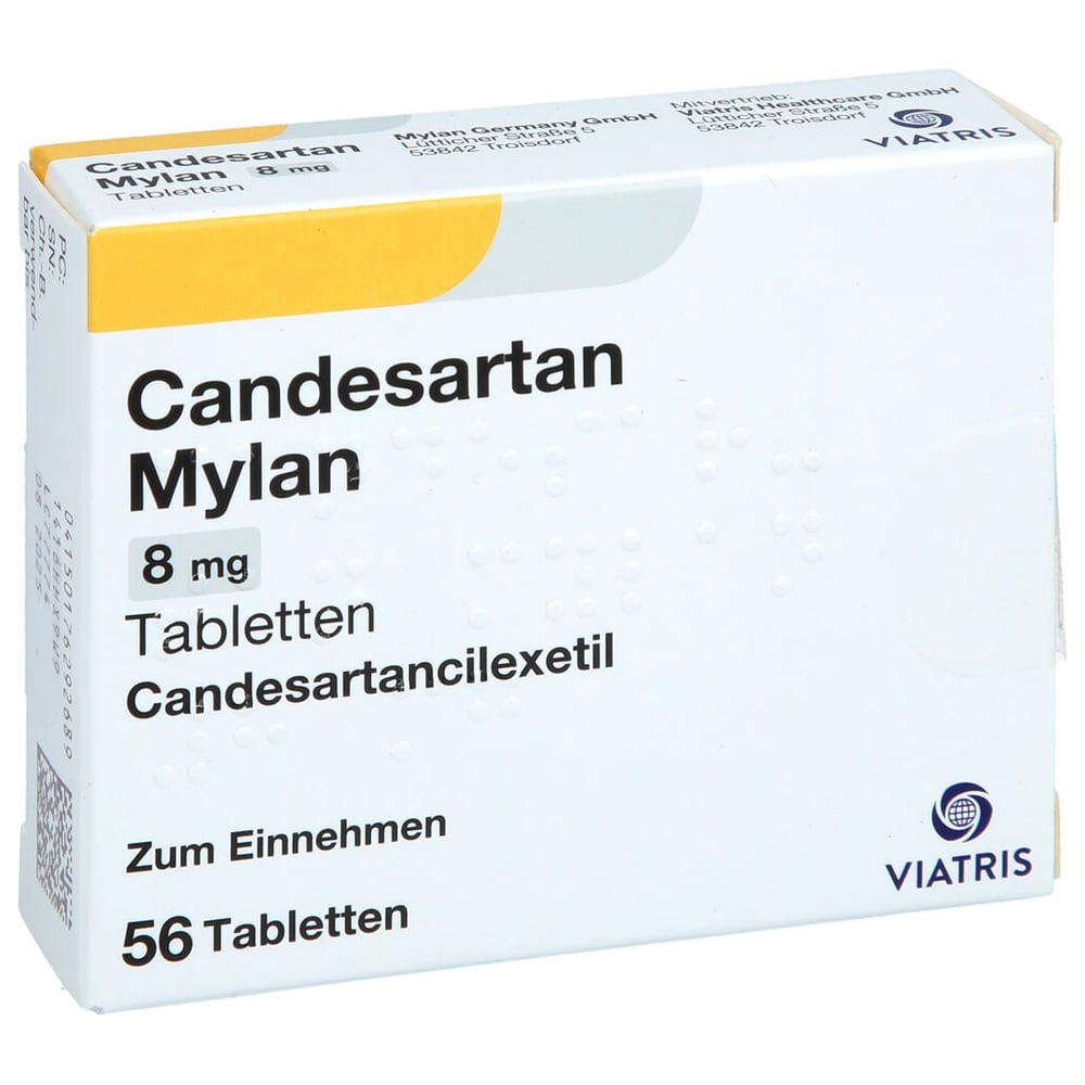 Candesartan Mylan 8 mg