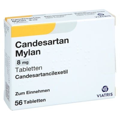 Candesartan Mylan 8 mg