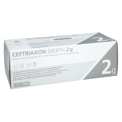 Ceftriaxon Eberth 2 g Produktbild 1